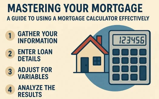 Infographic: Mastering Your Mortgage: A Guide to Using a Mortgage Calculator Effectively