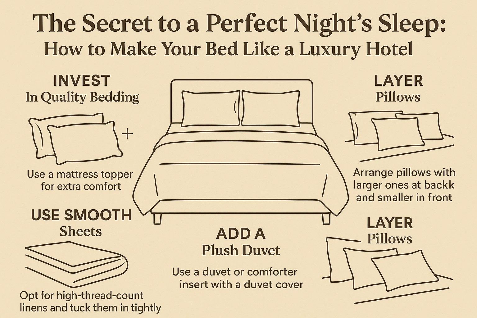 The Secret to a Perfect Night's Sleep: How to Make Your Bed Like a ...