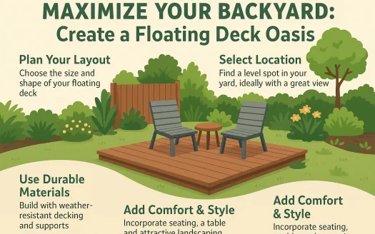 Infographic: Maximize Your Backyard: Create a Floating Deck Oasis