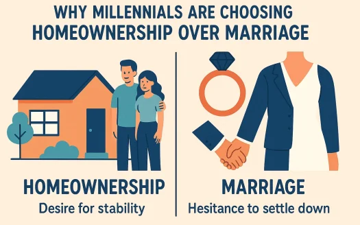 Infographic: Why Millennials Are Choosing Homeownership Over Marriage