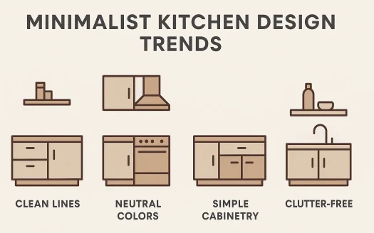 Infographic: Minimalist Kitchen Design Trends