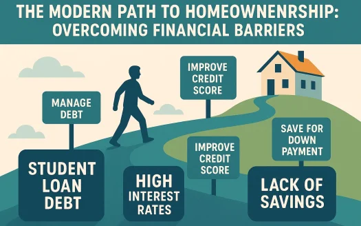 Infographic: The Modern Path to Homeownership: Overcoming Financial Barriers