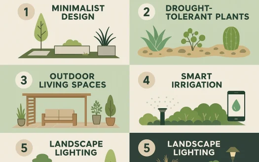 Infographic: 5 Modern Landscaping Trends to Enhance Your Home