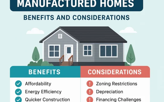Infographic: Modern Manufactured Homes: Benefits and Considerations