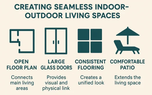 Infographic: Creating Seamless Indoor-Outdoor Living Spaces