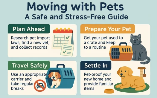Infographic: Moving with Pets: A Safe and Stress-Free Guide