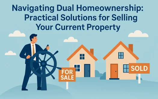 Infographic: Navigating Dual Homeownership: Practical Solutions for Selling Your Current Property