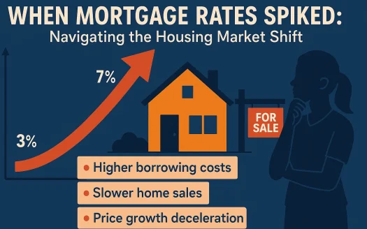 Infographic: When Mortgage Rates Spiked: Navigating the Housing Market Shift