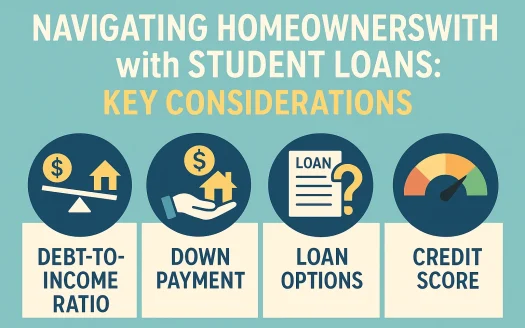 Infographic: Navigating Homeownership with Student Loans: Key Considerations