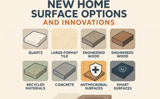 Infographic: New Home Surface Options and Innovations