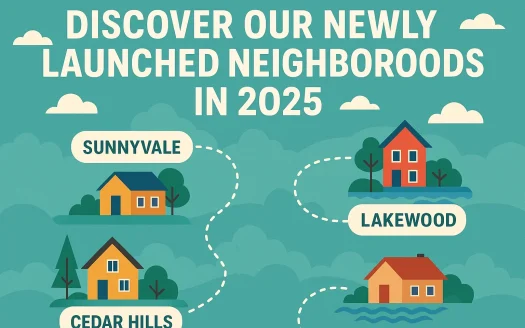 Infographic: Discover Our Newly Launched Neighborhoods in 2025
