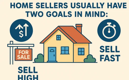Infographic: Home Sellers Usually Have Two Goals in Mind: Sell High and Sell Fast