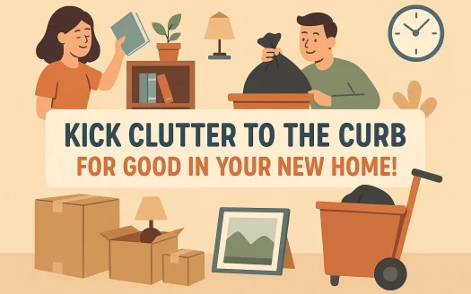 Infographic: Kick Clutter to the Curb for Good in Your New Home!