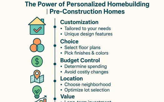 Infographic: The Power of Personalized Homebuilding | Pre-Construction Homes