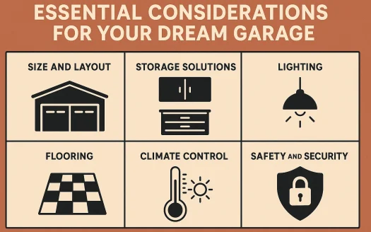 Infographic: Essential Considerations for Your Dream Garage
