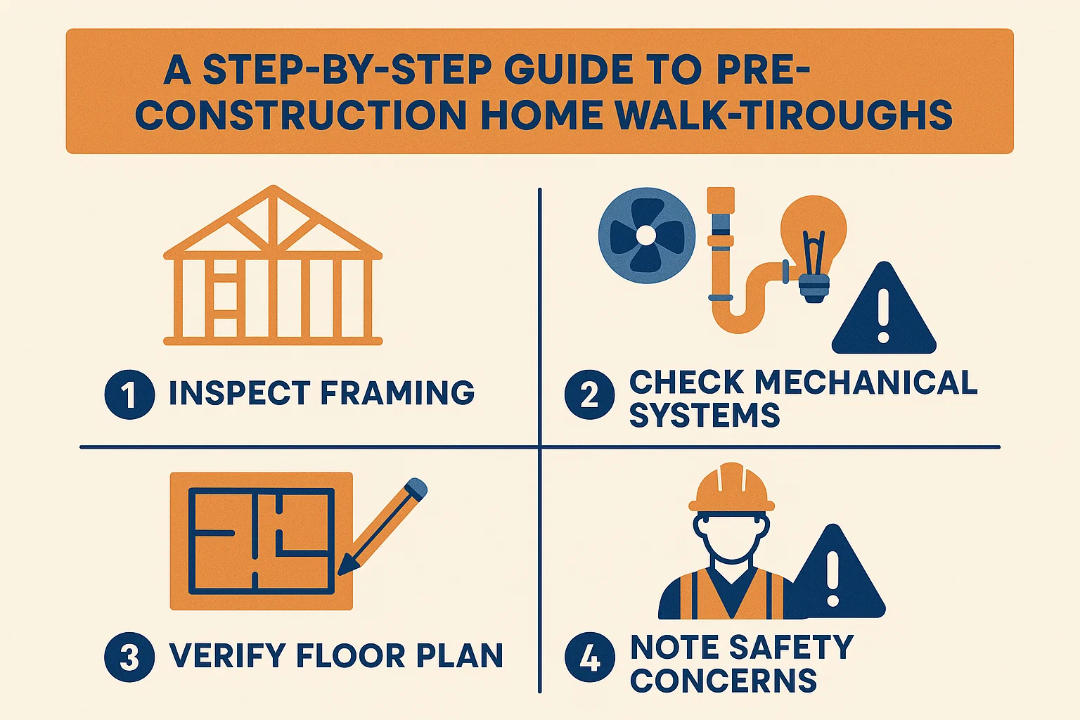 A Step-by-Step Guide to Pre-Construction Home Walk-Throughs