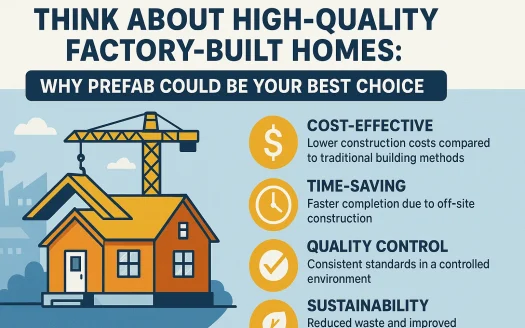 Infographic: Think About High-Quality Factory-Built Homes: Why Prefab Could Be Your Best Choice