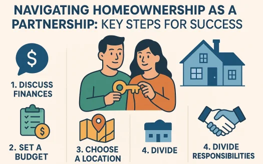 Infographic: Navigating Homeownership as a Partnership: Key Steps for Success