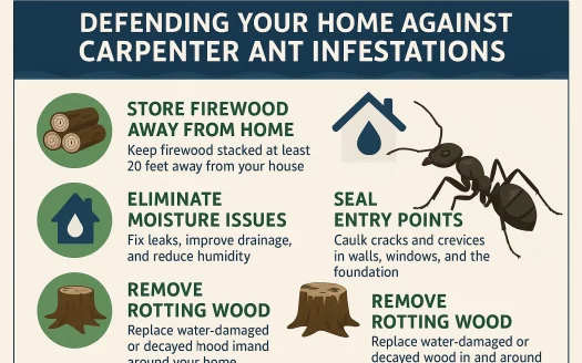 Infographic: Defending Your Home Against Carpenter Ant Infestations