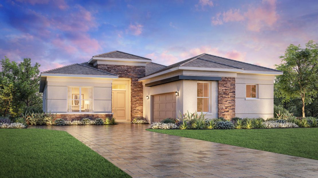 Salerno Model at Regency at Avenir Palm Beach Gardens FL