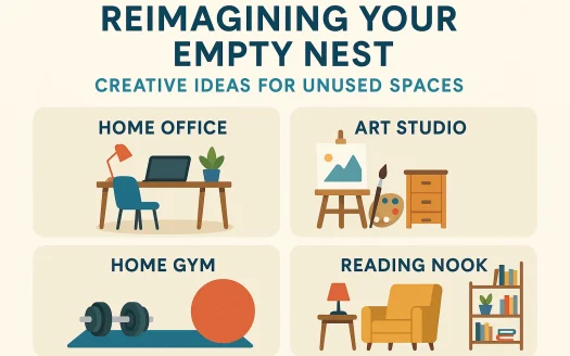 Infographic: Reimagining Your Empty Nest: Creative Ideas for Unused Spaces