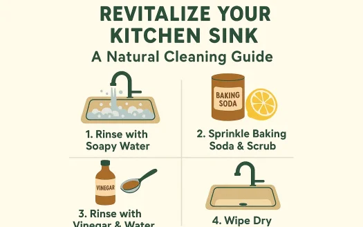 Infographic: Revitalize Your Kitchen Sink: A Natural Cleaning Guide