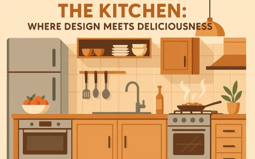 Infographic: The Kitchen: Where Design Meets Deliciousness