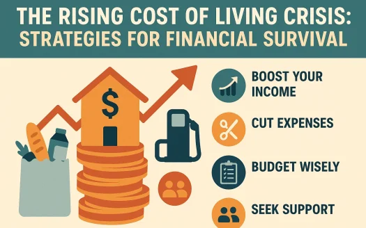 Infographic: The Rising Cost of Living Crisis: Strategies for Financial Survival