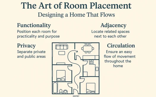 Infographic: The Art of Room Placement: Designing a Home That Flows