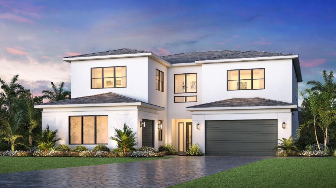 Lagoon Model at Saltgrass at Heron Bay Parkland FL