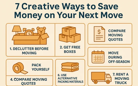Infographic: 7 Creative Ways to Save Money on Your Next Move