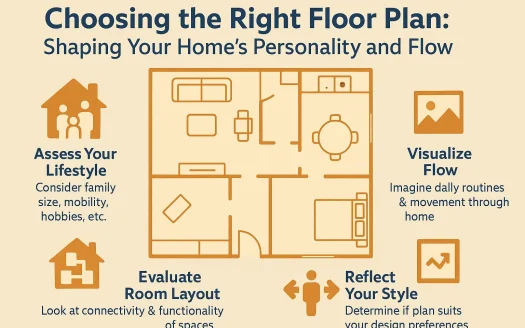 Infographic: Choosing the Right Floor Plan: Shaping Your Home's Personality and Flow