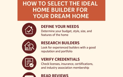 Infographic: How to Select the Ideal Home Builder for Your Dream Home
