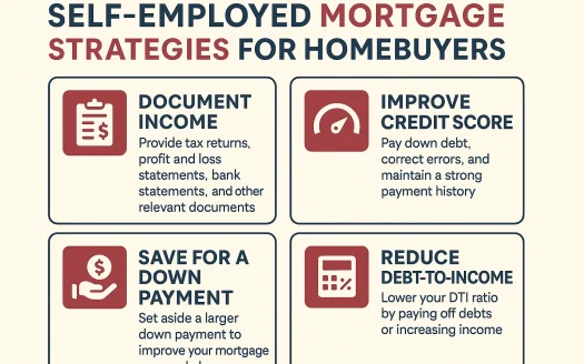 Infographic: Self-Employed Mortgage Strategies for Homebuyers