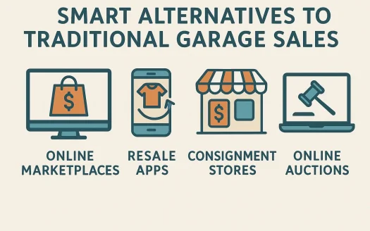 Infographic: Smart Alternatives to Traditional Garage Sales