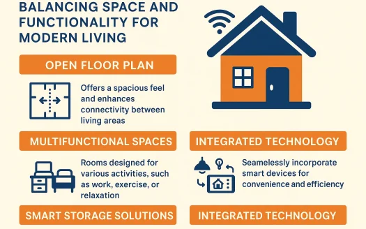 Infographic: Smart Home Design: Balancing Space and Functionality for Modern Living