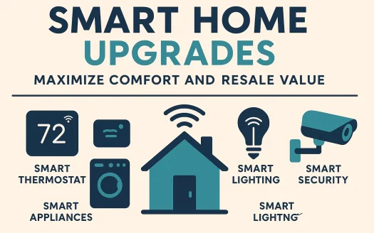 Infographic: Smart Home Upgrades: Maximize Comfort and Resale Value