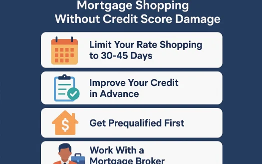 Infographic: Smart Strategies for Mortgage Shopping Without Credit Score Damage