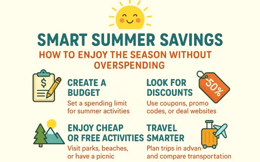 Infographic: Smart Summer Savings: How to Enjoy the Season Without Overspending
