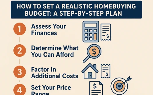 Infographic: How to Set a Realistic Homebuying Budget: A Step-by-Step Plan
