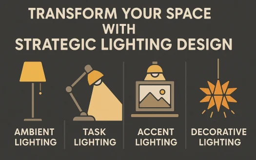 Infographic: Transform Your Space with Strategic Lighting Design