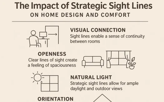 Infographic: The Impact of Strategic Sight Lines on Home Design and Comfort