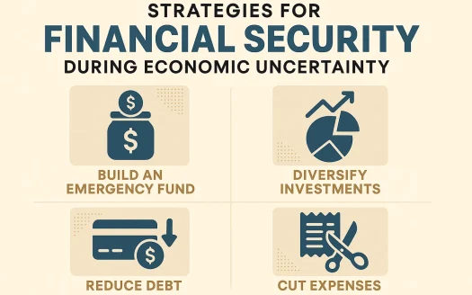 Infographic: Strategies for Financial Security During Economic Uncertainty