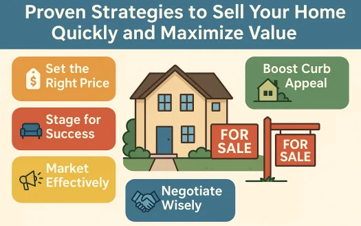Infographic: Proven Strategies to Sell Your Home Quickly and Maximize Value