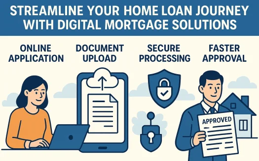 Infographic: Streamline Your Home Loan Journey with Digital Mortgage Solutions