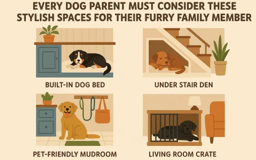 Infographic: Every Dog Parent Must Consider These Stylish Spaces for Their Furry Family Member