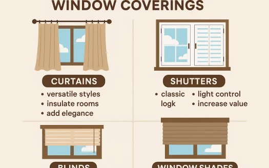 Infographic: Transform Your Home with Stylish and Functional Window Coverings