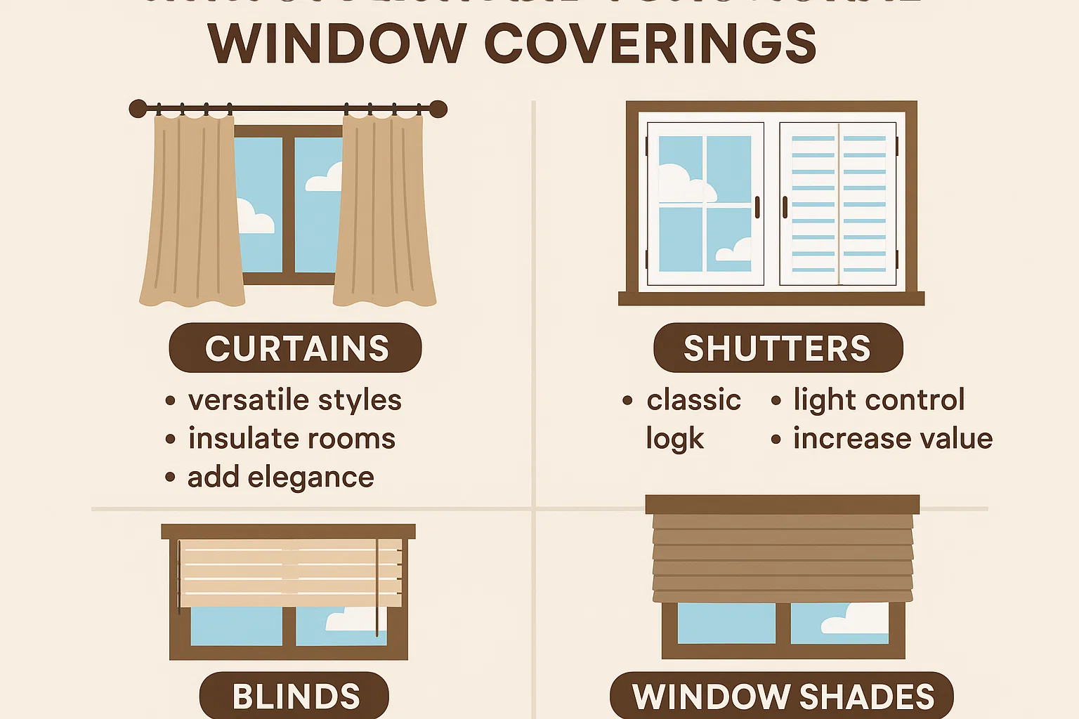 Window Cover Style Transform Your Home with Stylish and Functional Window Coverings