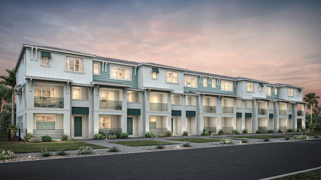 Saltwater Model at The Domaine at SoSo New Construction