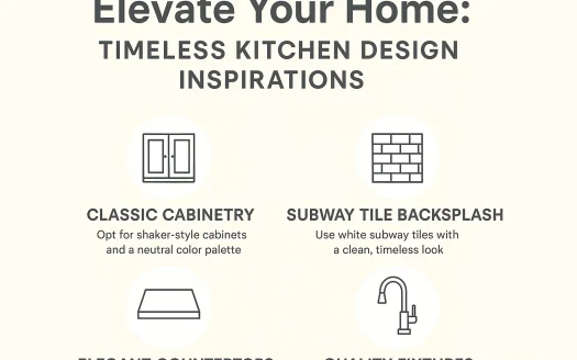 Infographic: Elevate Your Home: Timeless Kitchen Design Inspirations